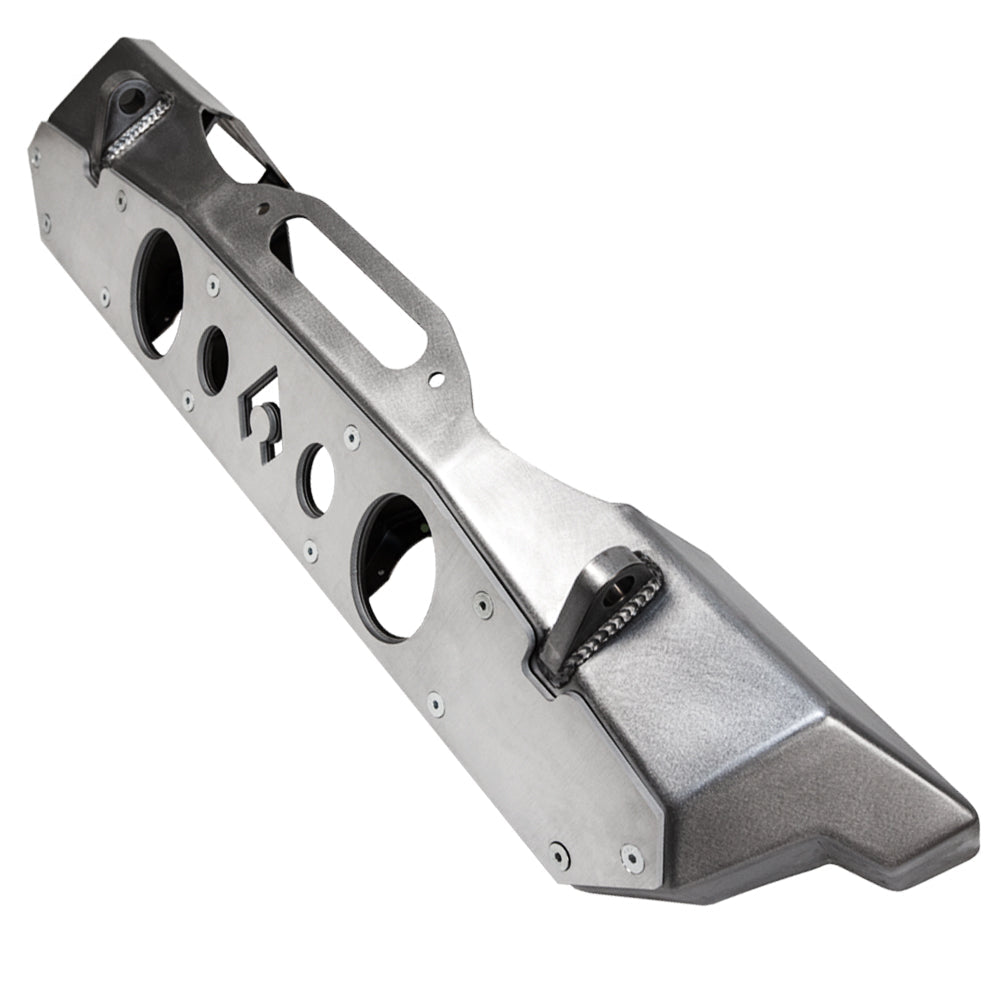 Nighthawk Front Bumper w- Aluminum Skid for JK, JL, & JT