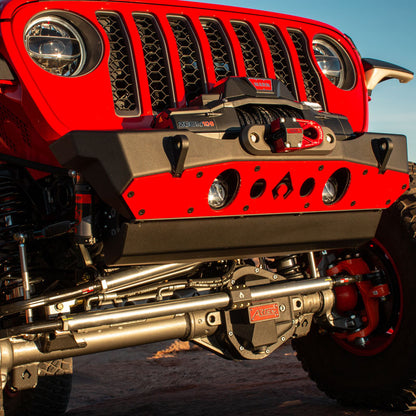 Nighthawk Front Bumper w- Aluminum Skid for JK, JL, & JT