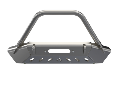 JK JL JT HIGH CLEARANCE FRONT BUMPER with HOOP