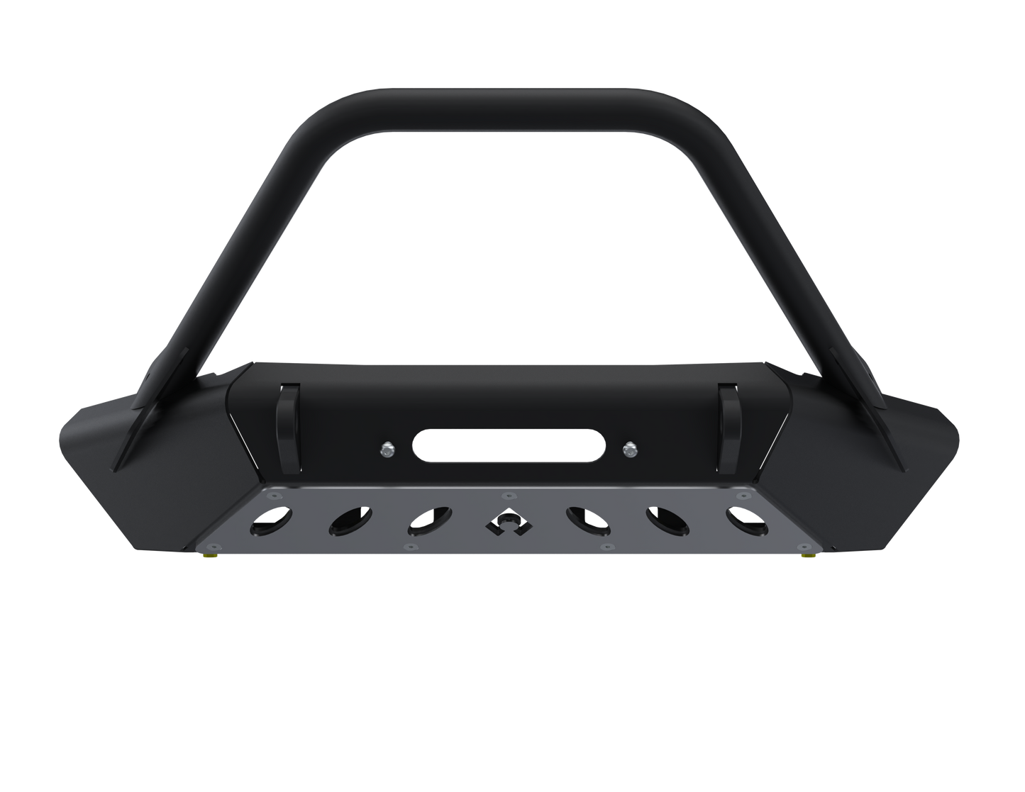JK JL JT HIGH CLEARANCE FRONT BUMPER with HOOP