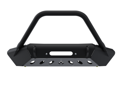 JK JL JT HIGH CLEARANCE FRONT BUMPER with HOOP