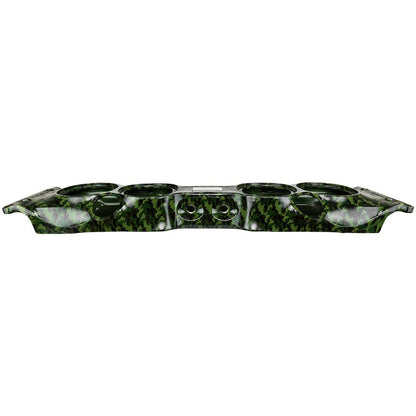 DS18 JK-SBAR/CMGR Exclusive Overhead Audio Bar System for JK/JKU Jeeps (4x 8" Speakers 4x3.72" Tweeters 2x1" Drivers) Camo Green