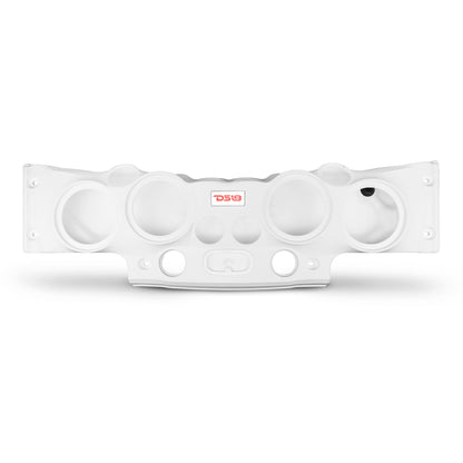 Jeep JK/JKU Overhead Bar System Fits 4 X 8" Speakers, 4 X Tweeters and 2 X Drivers -White