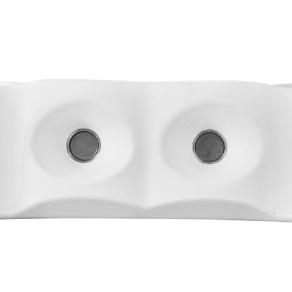 Jeep JK/JKU Overhead Sound Bar System Fits 4 X 8" Speakers (Not included) 4 X Tweeters PRO-TW4L and 2 X Drivers PRO-DRNSC1.5 and Harness Included- White