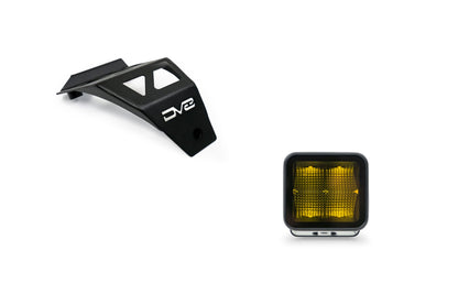 DV8 Offroad Jeep Wrangler JL & Gladiator JT A-Pillar Light Bundle - Amber