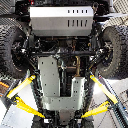 JLU DEF SKID - 4 door 3.0L Diesel ALUMINUM