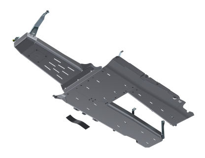 JLU 392 BELLYPAN SKID WITH MAGNAFLOW EXHAUST SKID