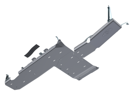 JLU Full Bellypan With Oil Door - 4 door 3.6L ALUMINUM 2021+