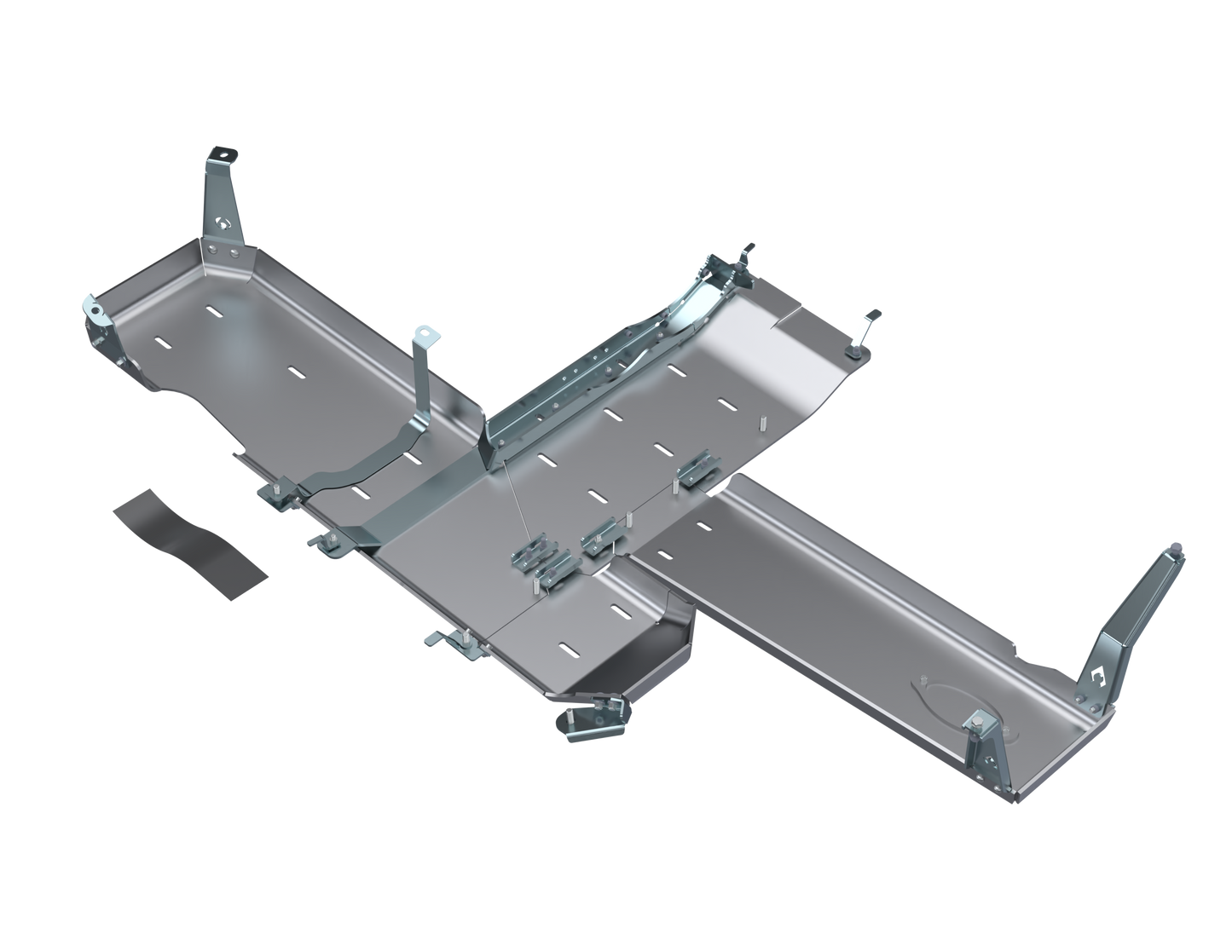 JL Full Bellypan With Oil Door - 2 door 2.0L ALUMINUM 2018+