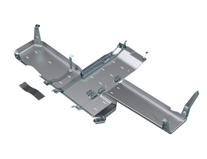JL Full Bellypan With Oil Door - 2 door 2.0L ALUMINUM 2018+