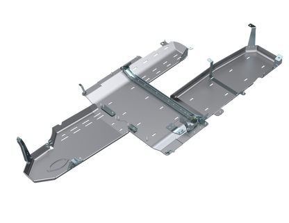JLU Full Bellypan With Oil Door -  4 door 3.0L Diesel ALUMINUM