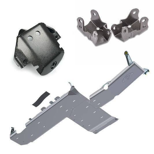 JLU 3.6L Pre - 2018 Protection Package: Bellypan *100.00 Instant Rebate, Free Front and Rear Axle Skids, and Free Hat!