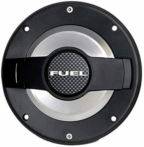 DV8 Offroad Wrangler TJ Fuel Door | Black JP-190024-BLK