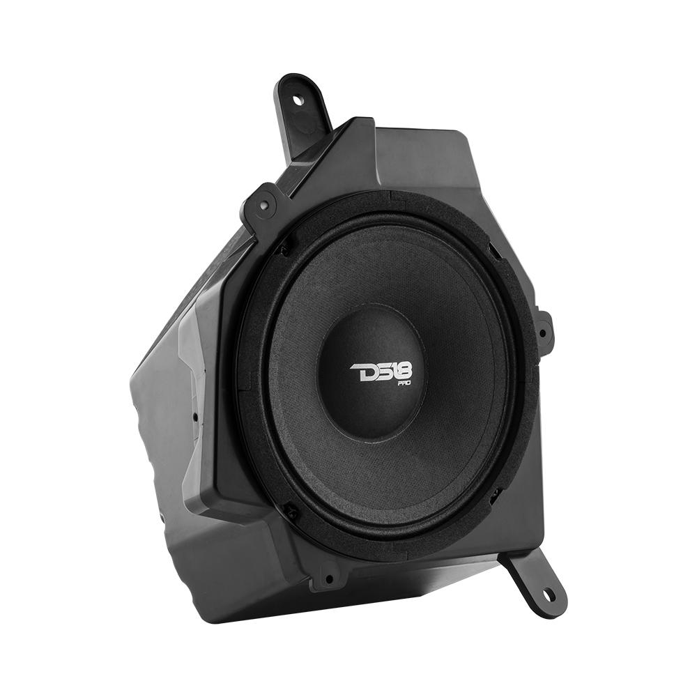 Jeep JL/JLU/JT Dash Enclosure – Loaded 6.5” Left & Right with PRO-JP6NEO, 150W RMS