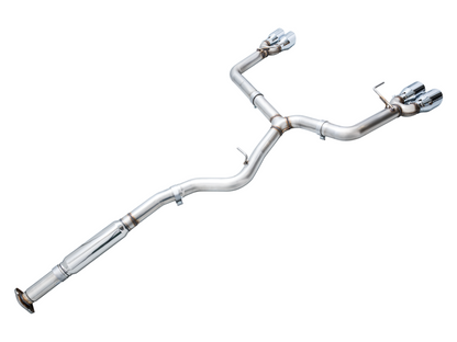 AWE Tuning Track Edition Exhaust for VB Subaru WRX - Chrome Silver 3020-42979