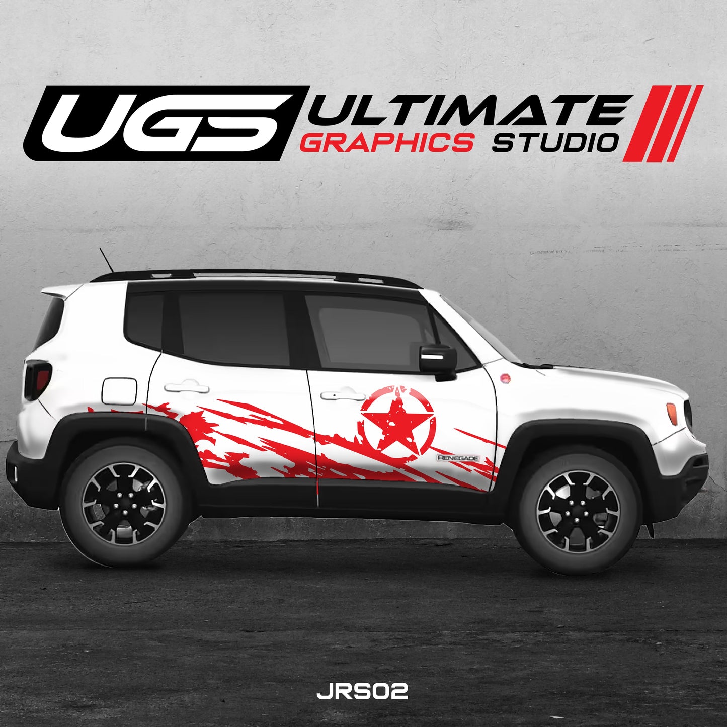 Jeep Renegade Side Graphics