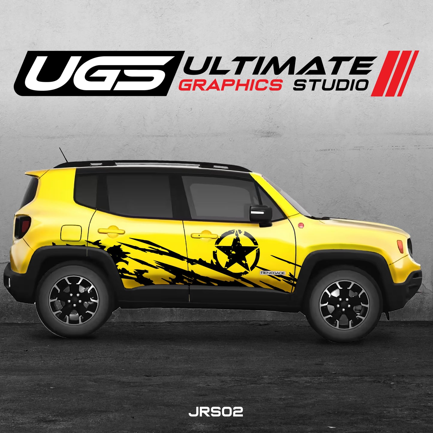 Jeep Renegade Side Graphics