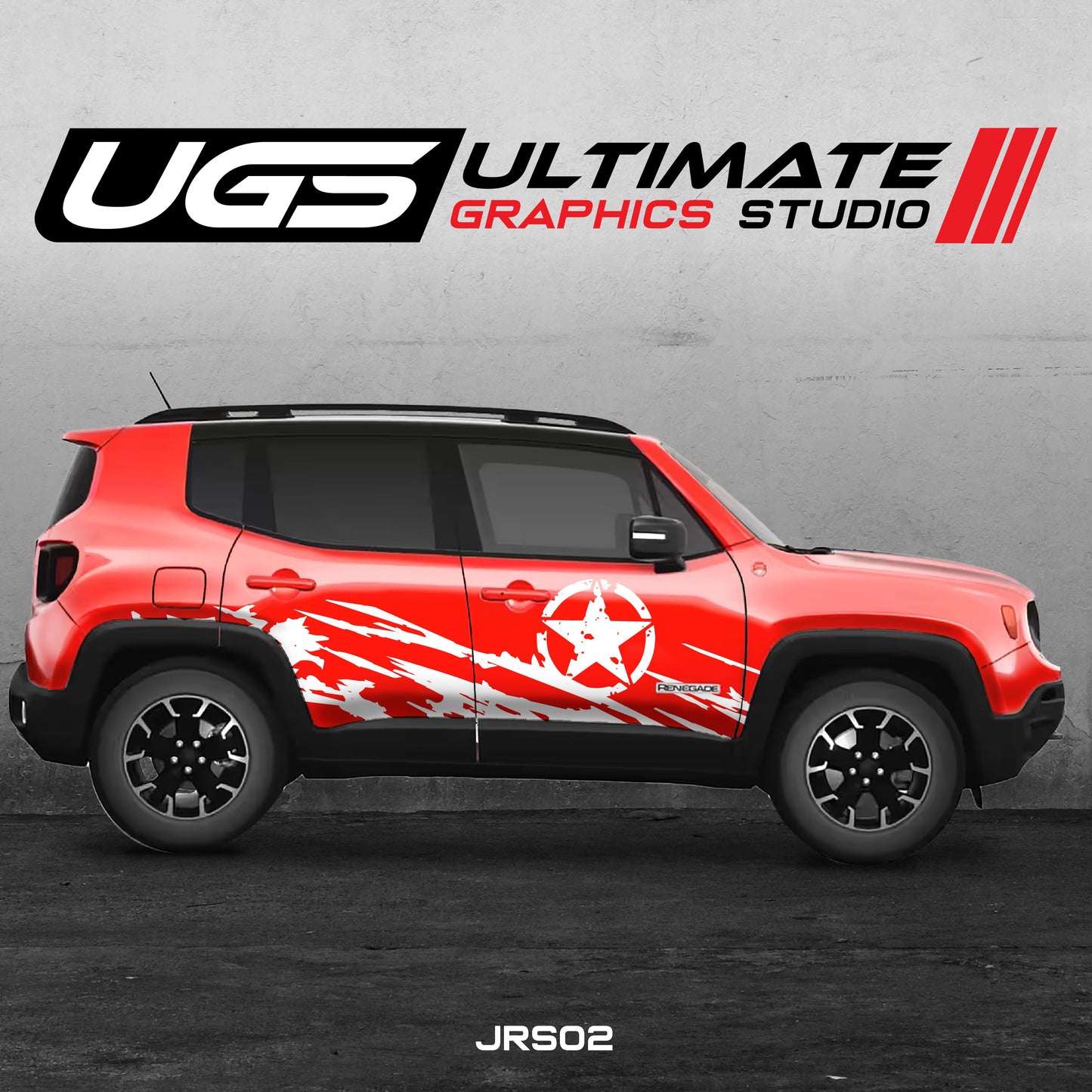 Jeep Renegade Side Graphics