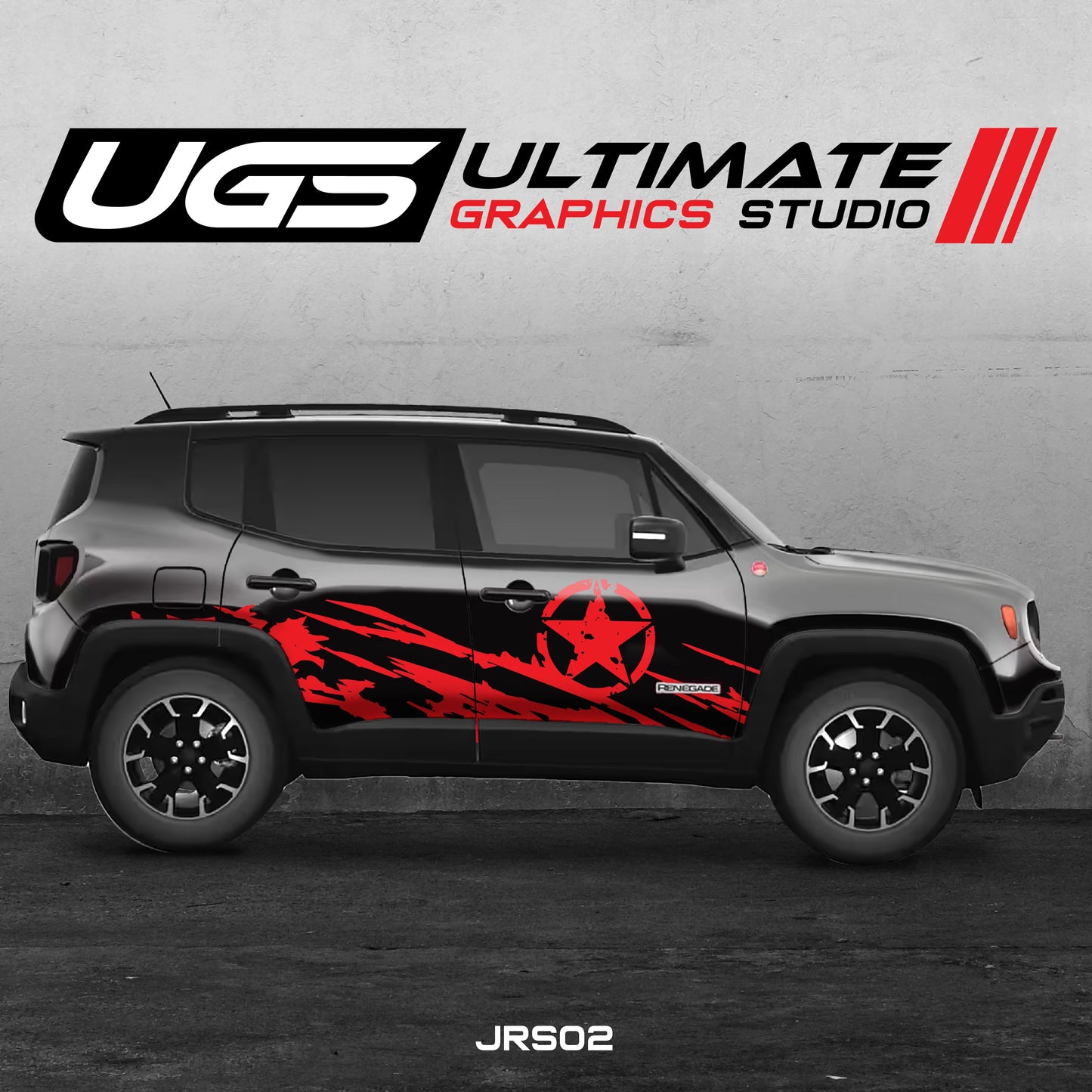 Jeep Renegade Side Graphics
