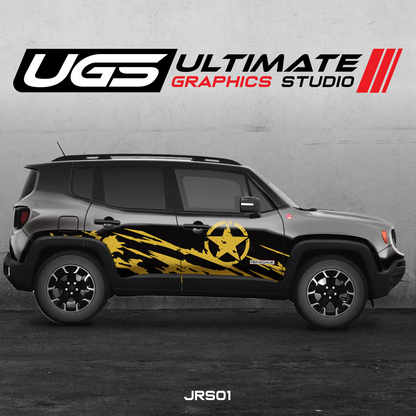 Jeep Renegade Side Graphics
