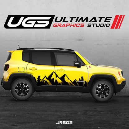 Jeep Renegade Mountain Graphics