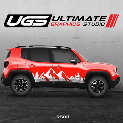 Jeep Renegade Mountain Graphics