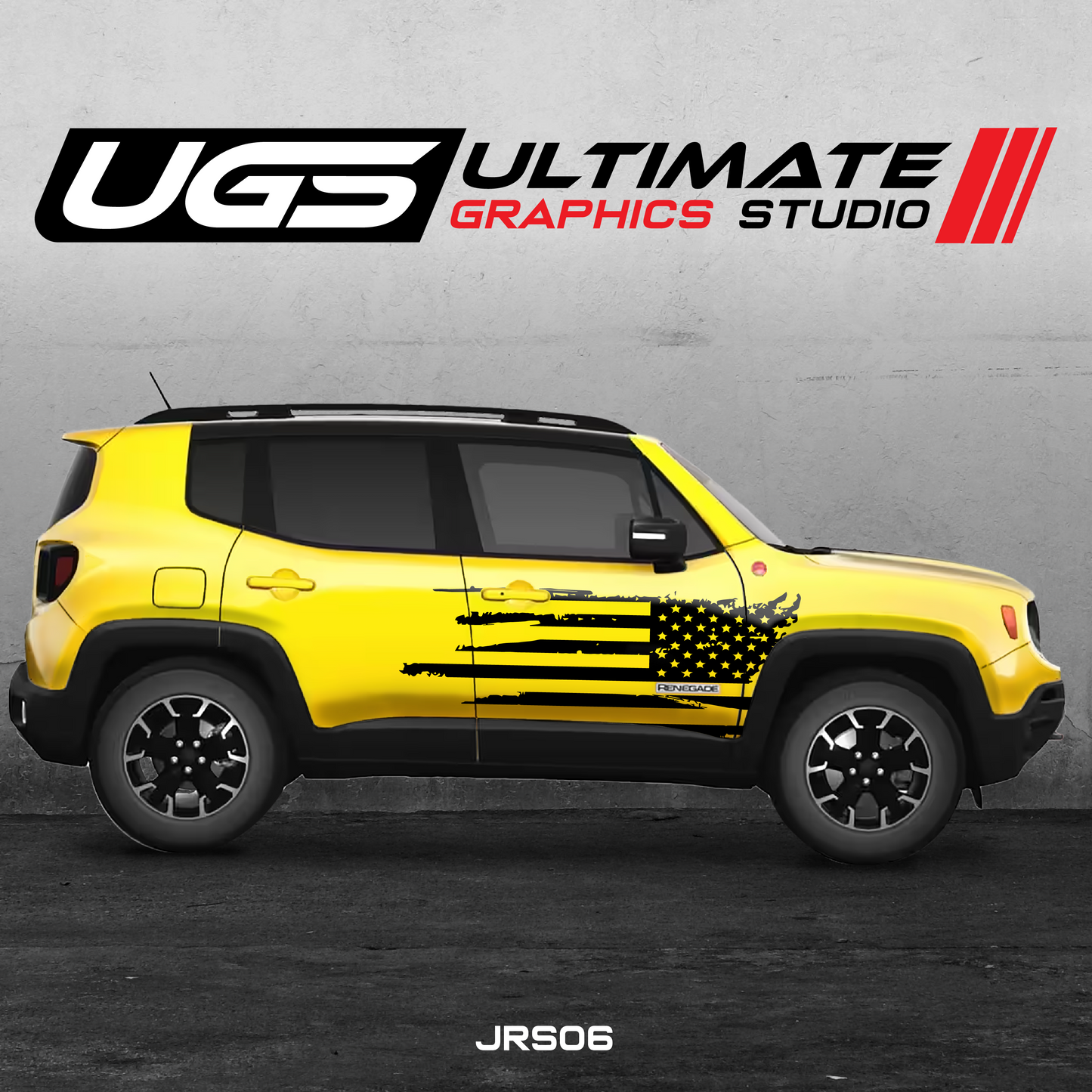jeep Renegade USA Flag