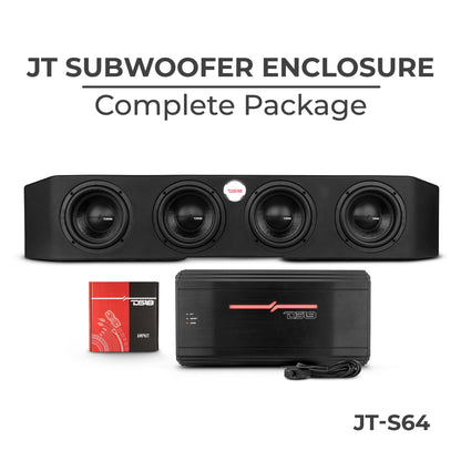 Complete Under Seat Subwoofer Enclosure Package for JT Gladiator Jeeps