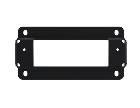 HIGH CLEARANCE REAR BUMPER WINCH FAIRLEAD MOUNTING BRACKET