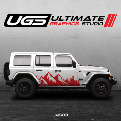 Jeep Mountain Star Graphics