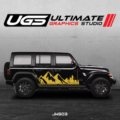 Jeep Mountain Star Graphics