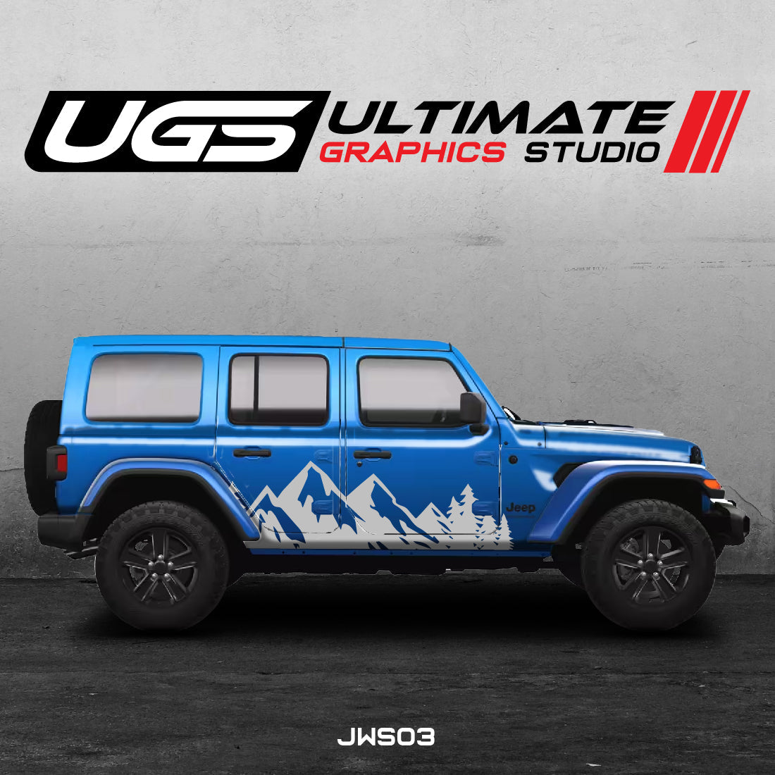 Jeep Mountain Star Graphics
