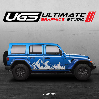 Jeep Mountain Star Graphics