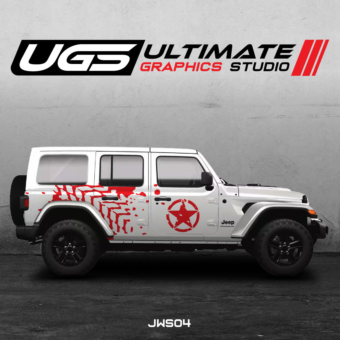 Jeep Star Door Graphics