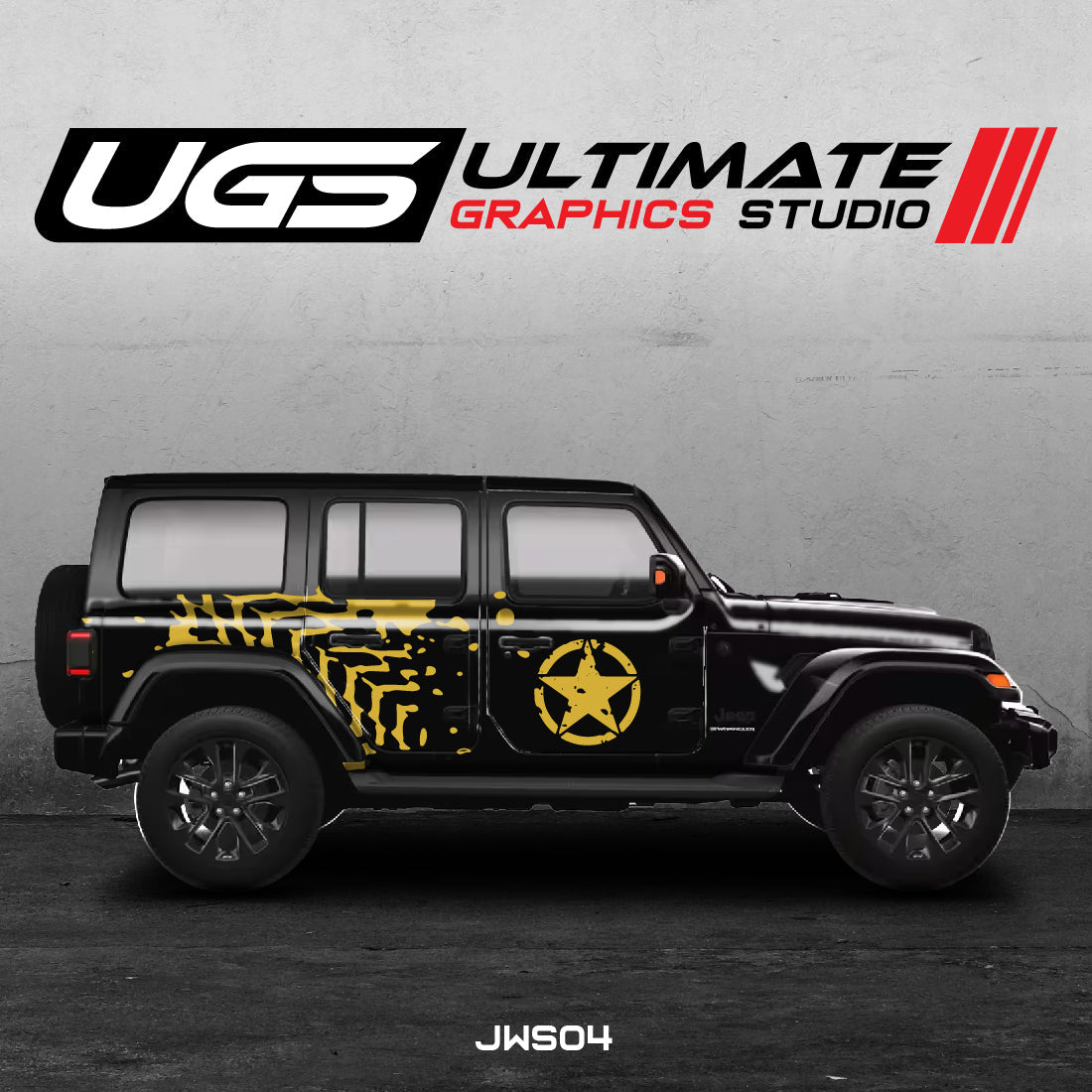 Jeep Star Door Graphics