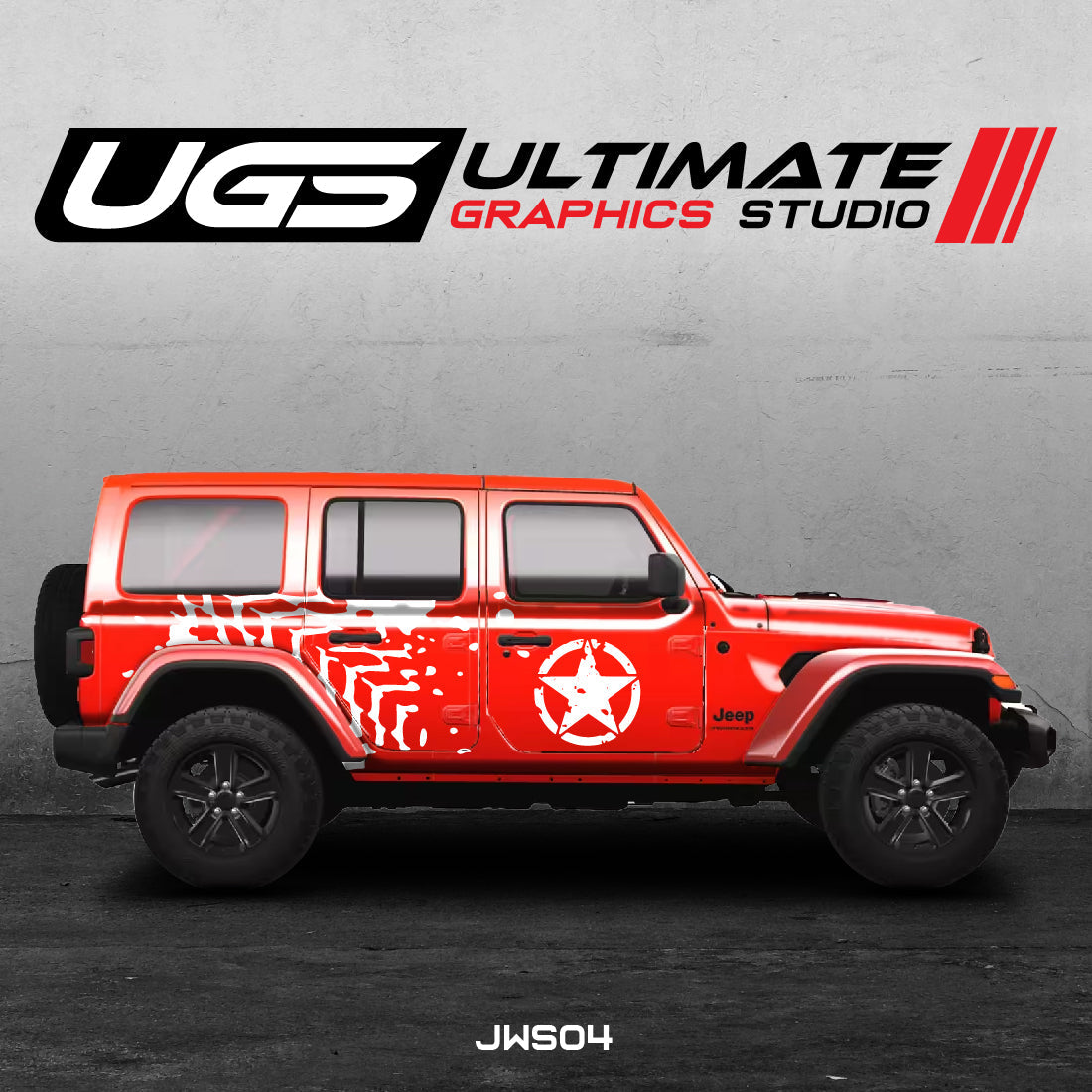 Jeep Star Door Graphics