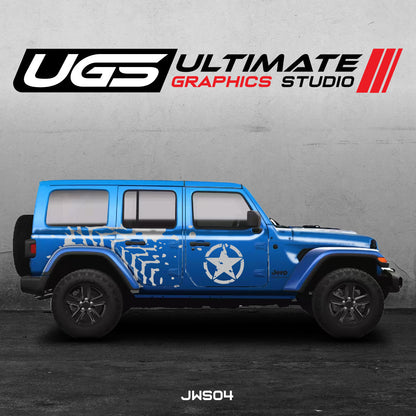 Jeep Star Door Graphics