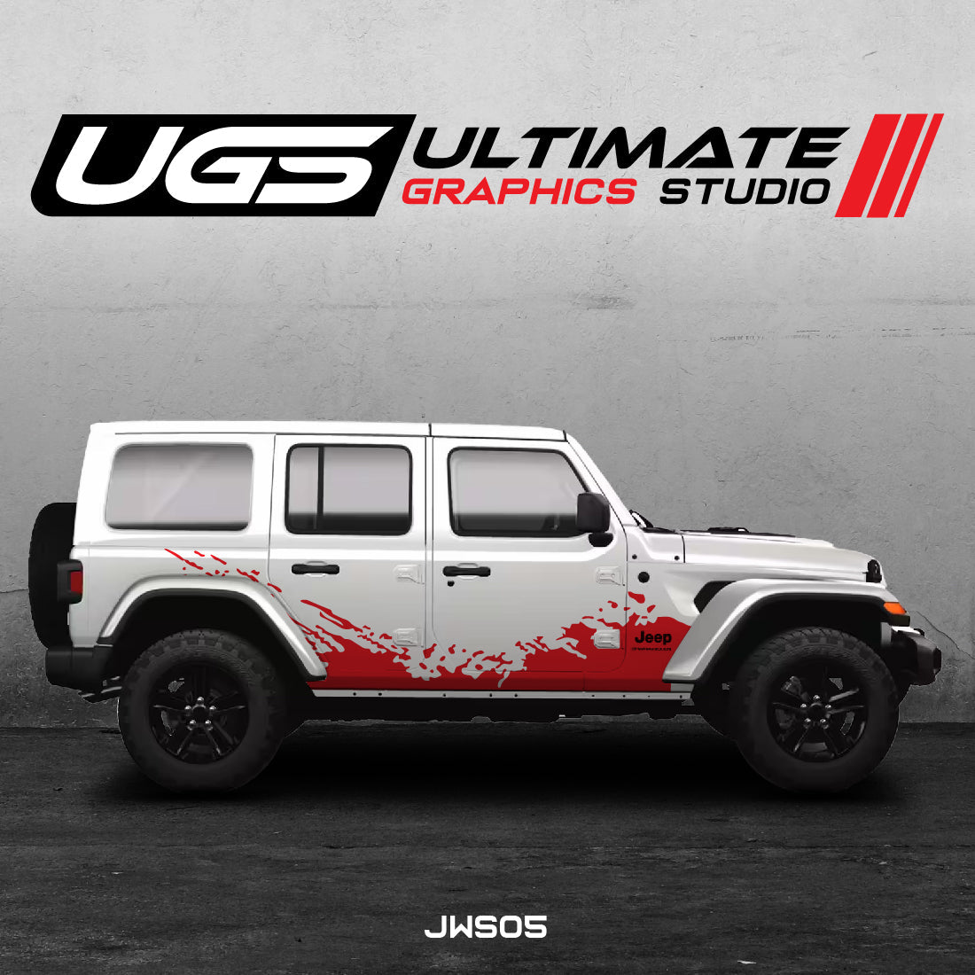 Jeep Dirt Side Graphics