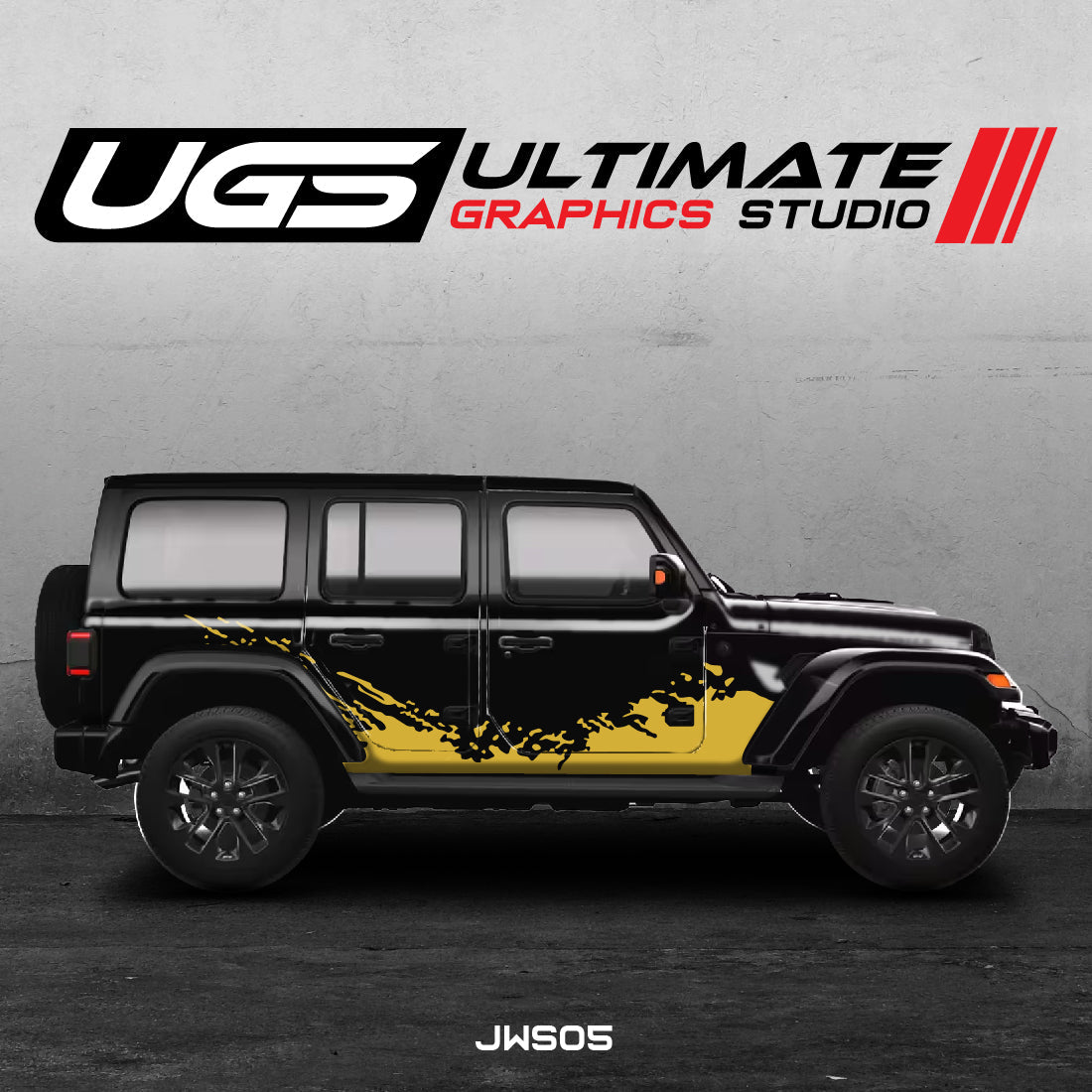 Jeep Dirt Side Graphics