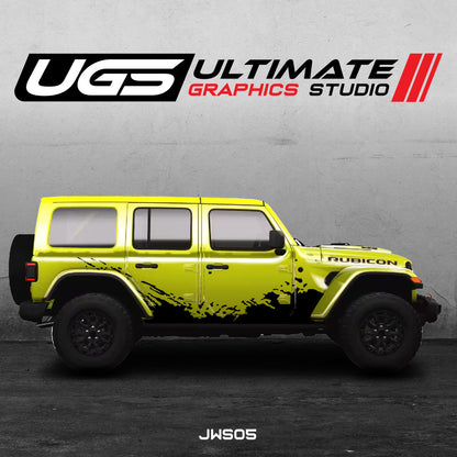 Jeep Dirt Side Graphics