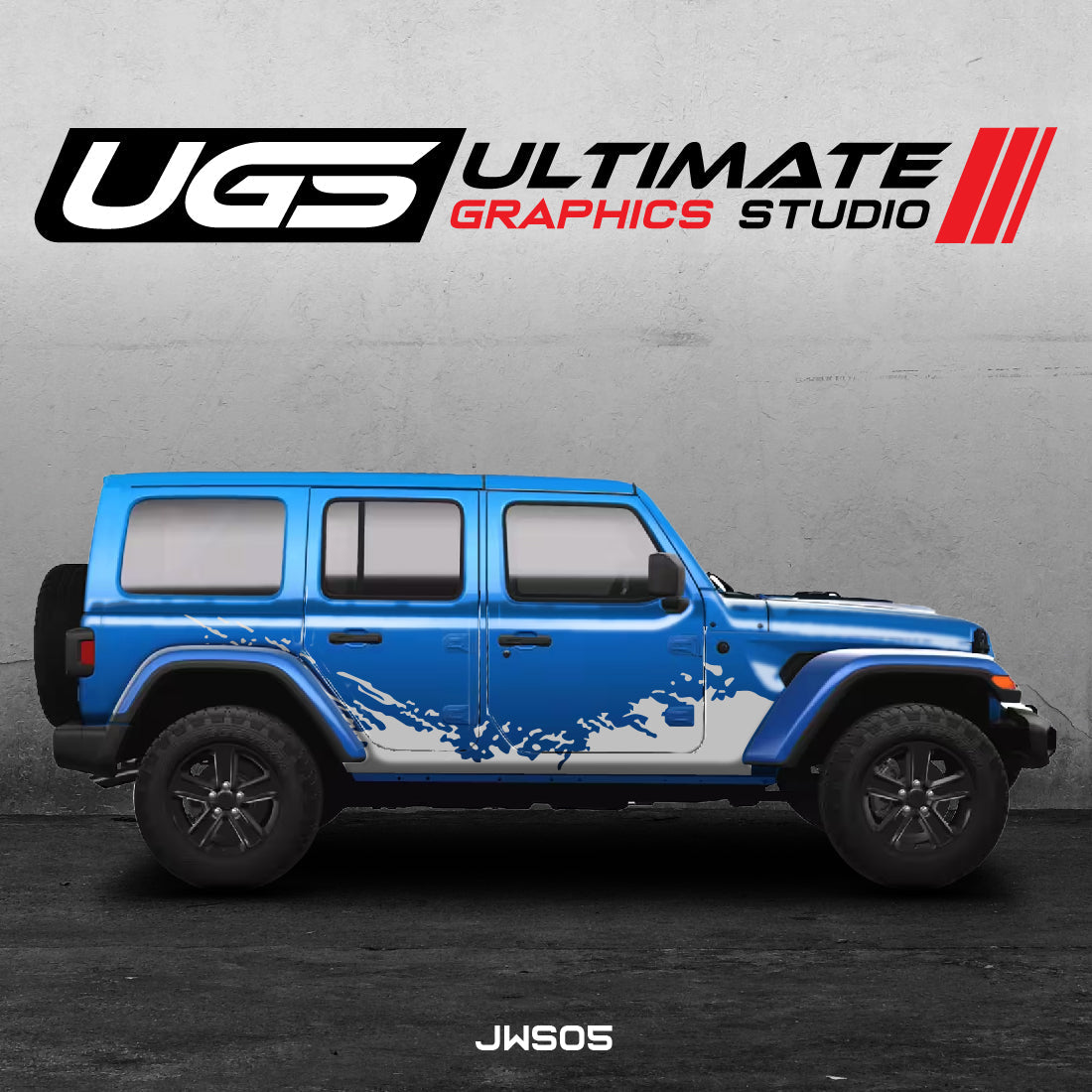 Jeep Dirt Side Graphics