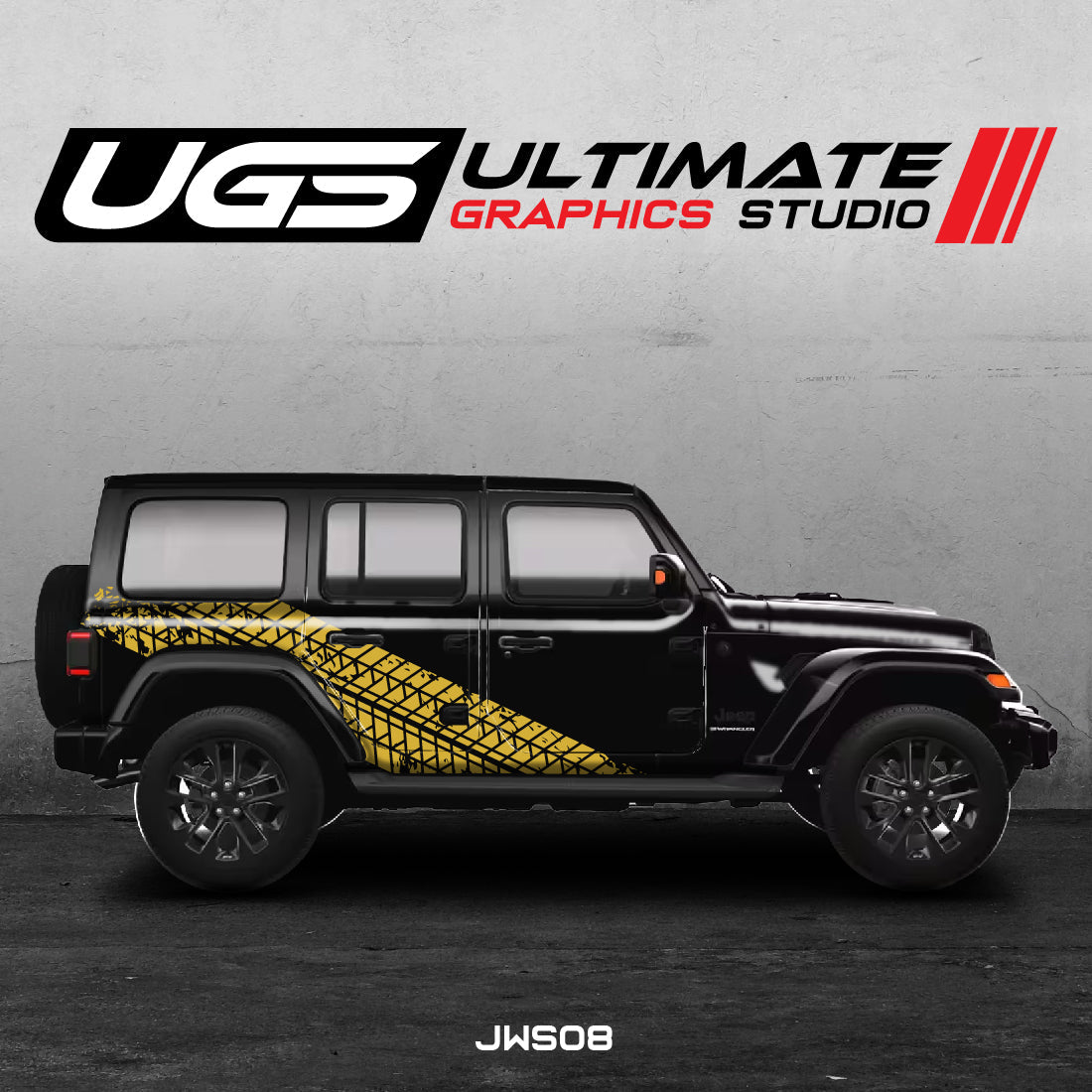 Jeep  Side Road Marks Graphics