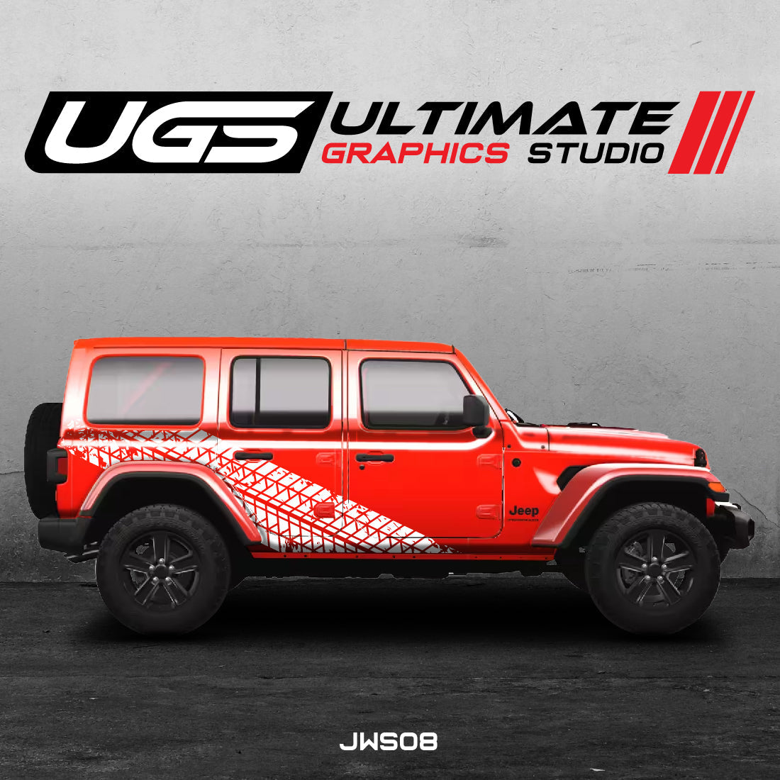 Jeep  Side Road Marks Graphics