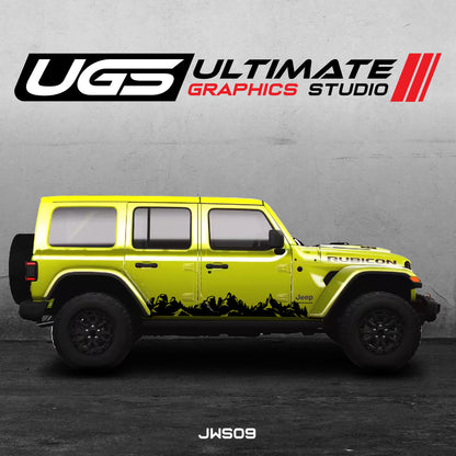 Jeep Side Mountain Graphics