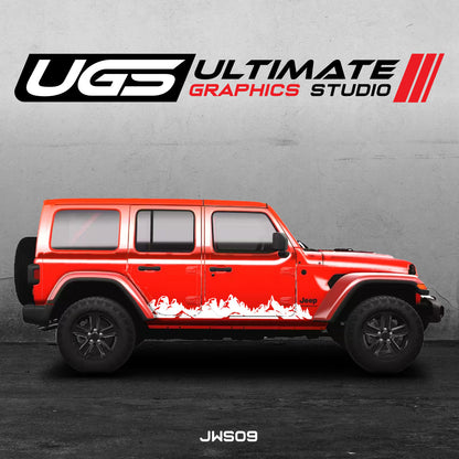 Jeep Side Mountain Graphics