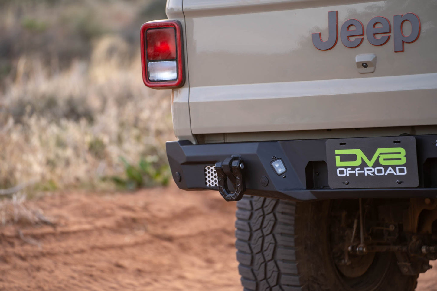 DV8 Offroad 2020-2024 Jeep Gladiator JT | MTO Series Rear Bumper RBGL-12