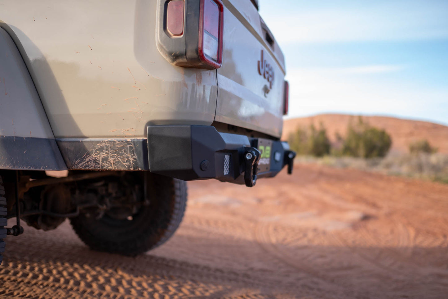 DV8 Offroad 2020-2024 Jeep Gladiator JT | MTO Series Rear Bumper RBGL-12