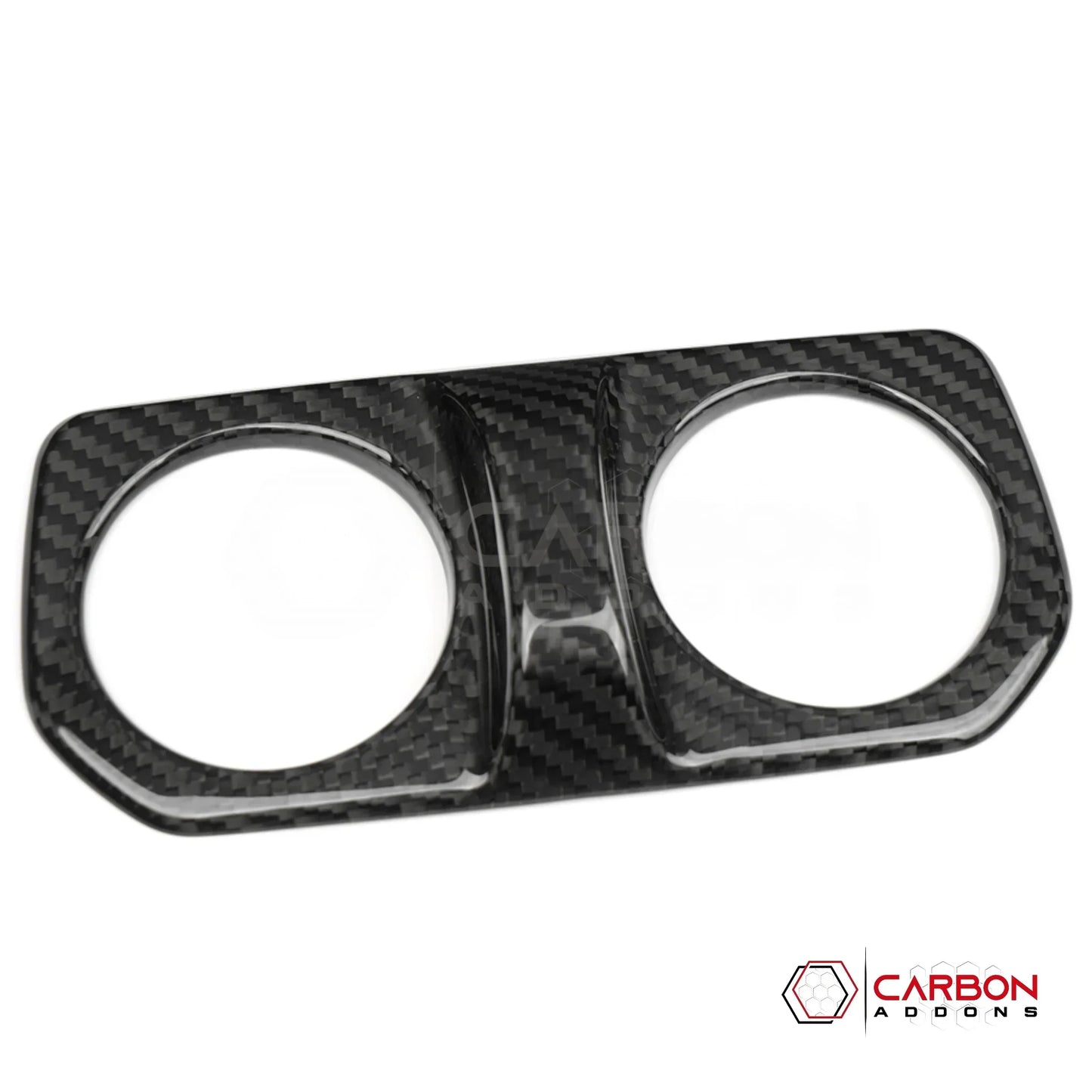 2018+ Jeep Wrangler JL / 2020+ Gladiator JT Rear Air Vents Outlet Cover – Real Dry Carbon Fiber (Glossy or Matte) 2020–Current