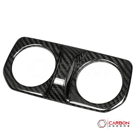 2018+ Jeep Wrangler JL / 2020+ Gladiator JT Rear Air Vents Outlet Cover – Real Dry Carbon Fiber (Glossy or Matte) 2020–Current