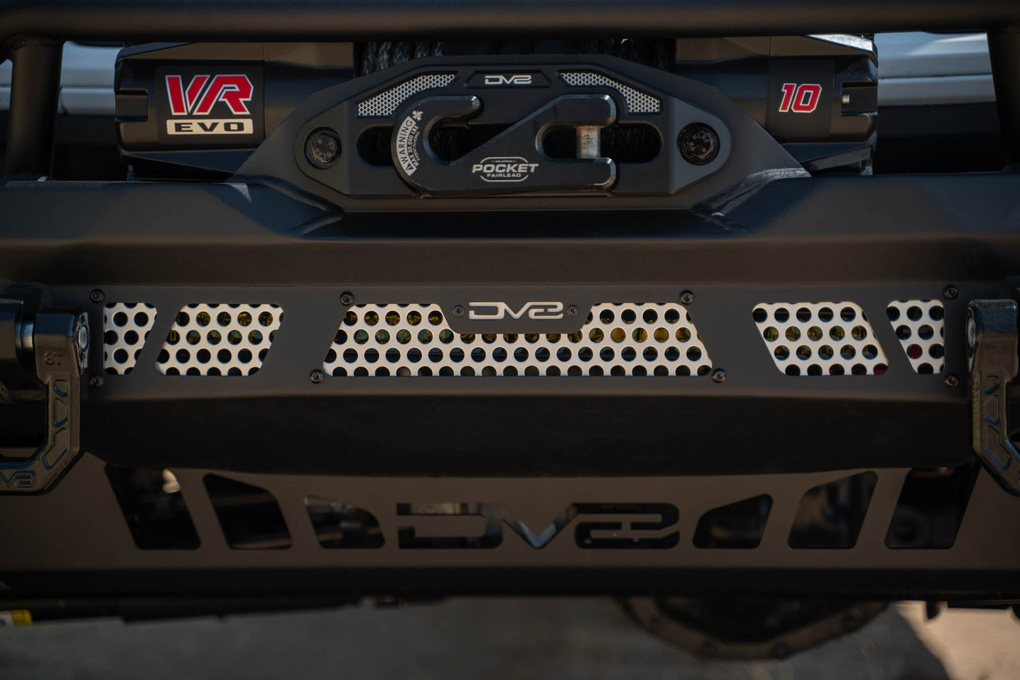 DV8 Offroad 2007-2024 Jeep Wrangler JK/JL & Gladiator JT | MTO Series Front Bumper FBJL-12